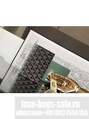Goyard Grenelle Passport Cover Black