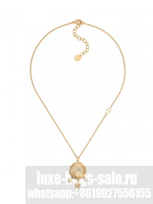 Christian Dior Astral Necklace Golden