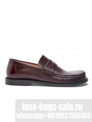 Loewe Women's Campo Loafer In Brushed Calfskin Mauve