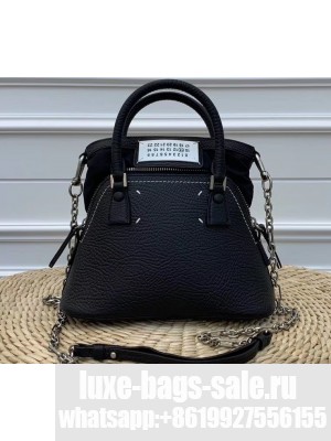 Maison Margiela 5AC 2-pockets Top Handle Bag Black