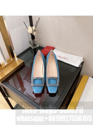 Roger Vivier 4.5cm Belle Vivier Motherpearl Buckle Pumps 01