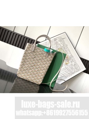 Goyard Poitiers Claire-Voie Mini Bag Green