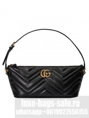 Gucci GG Marmont Shoulder Bag 739166 Black