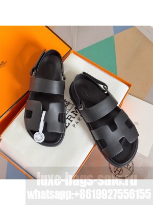 Hermes Unisex Chypre Flat Sandals 033
