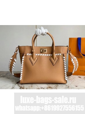 Louis Vuitton On My Side MM M21569 Arizona Brown