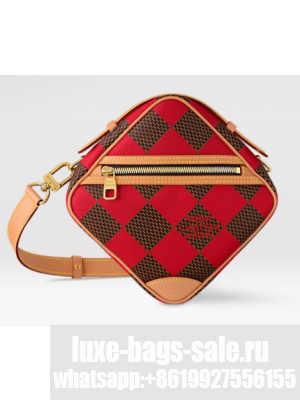 Louis Vuitton Chess Messenger N40547 red