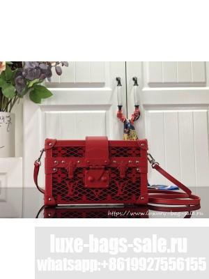 Louis Vuitton M20353 Louis Vuitton Petite Malle Handbag Red