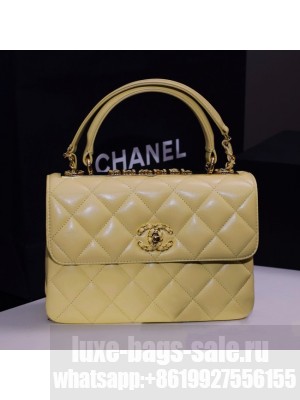 CHANEL small Flap Bag With Top Handle 92236-22