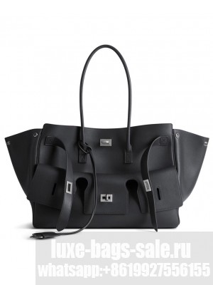 Balenciaga Bel Air Medium Carry All Bag Black
