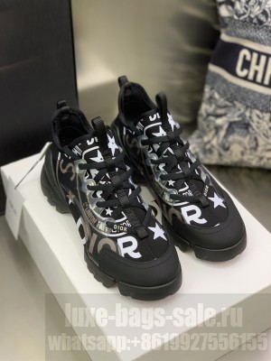 Christian Dior D-connect sneaker black