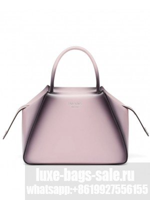 Prada Small Brushed Leather Prada Supernova Handbag 1BA366 Pink