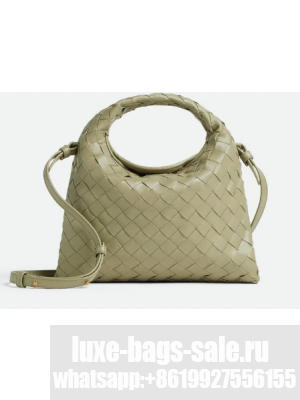 Bottega Veneta Mini Hop 777586 Travertine