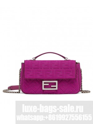 Fendi Midi Baguette Chain 8BR793 Peachblow