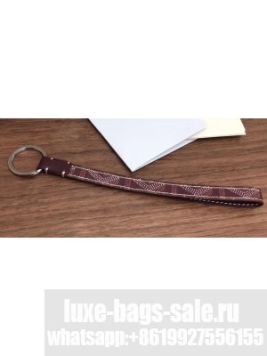 Goyard Sesame Key Holder Burgundy