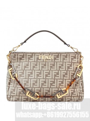 Fendi O'Lock Zip 8BR805 Gray