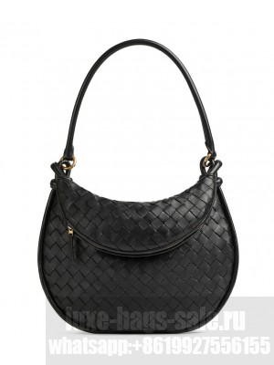 Bottega Veneta Medium Gemelli Black