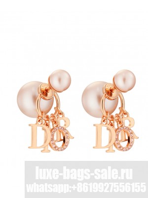 Christian Dior Women's Dior Tribales Earrings Red