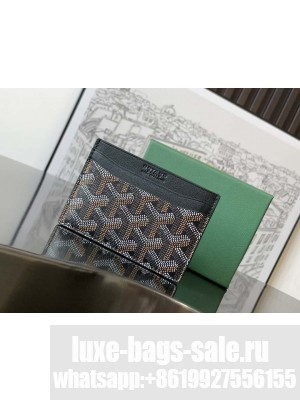 Goyard Saint-Sulpice Card Wallet Black
