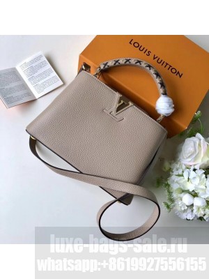 Louis Vuitton CAPUCINES PM M52387 grey