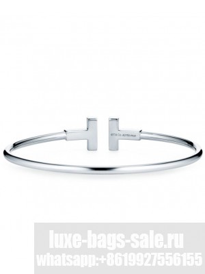 Tiffany T Wire Bracelet Silver