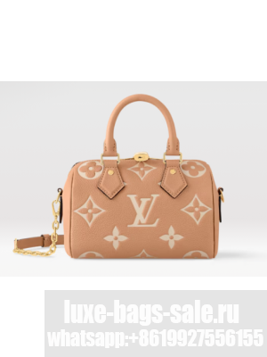 Louis Vuitton Speedy Bandouliere 20 M12713 Arizona & Cream