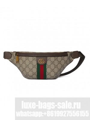Gucci Ophidia Small Belt Bag Dark Coffee