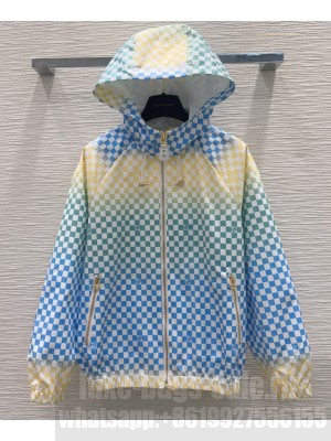 Louis Vuitton Women's Cortavientos Damier Blue