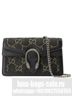 Gucci Dionysus GG Super Mini Bag 476432 Black