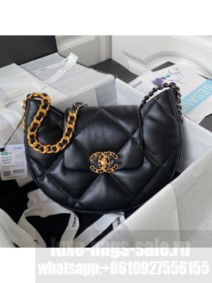 Chanel SMALL MESSENGER BAG AS4638 black
