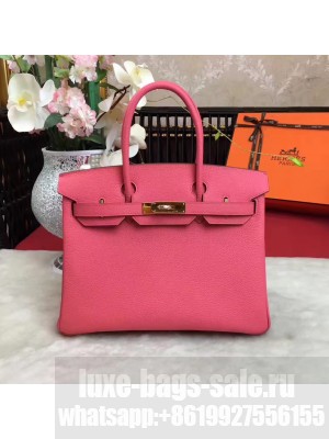 HERMES ROUGE GRENADE  BIRKIN BAG 2017 CLASSIC STYLE TOGO CALFSKIN 09