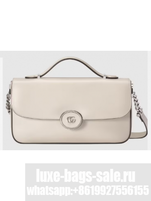 Gucci PETITE GG SMALL SHOULDER BAG 739721 white