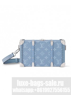 Louis Vuitton Wallet Trunk Taigarama M13562 Blue