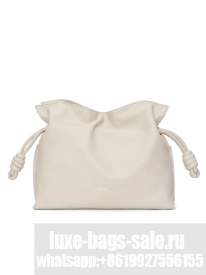 Loewe Medium Nappa Cow Leather Flamenco Handbag Cream