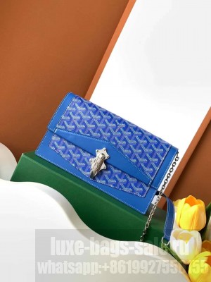 Goyard Duchesse Marie-Caroline Bag Blue