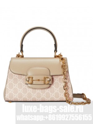 Gucci Horsebit 1955 Mini Bag 703848 Cream
