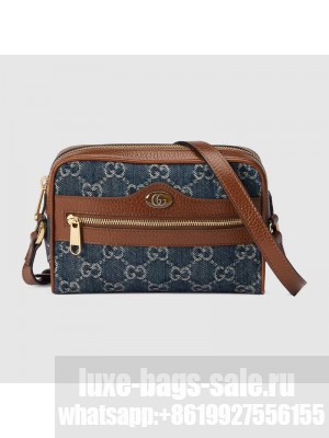 Gucci Ophidia GG mini bag 517350 Dark blue