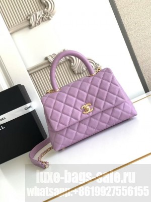 Chanel FLAP BAG WITH TOP HANDLE 92990-14