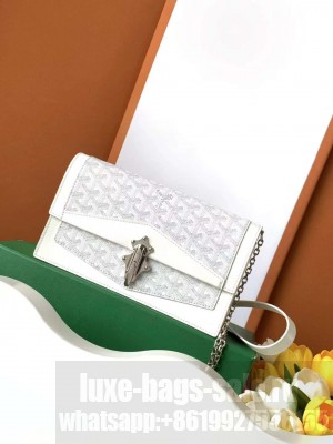 Goyard Duchesse Marie-Caroline Bag White