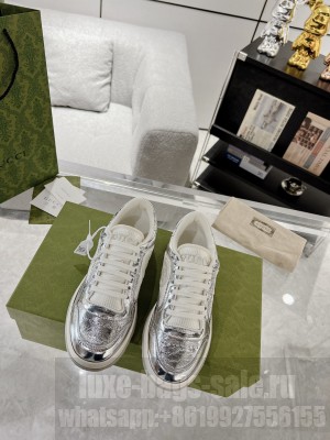 Gucci MAC80 Unisex Sneakers in Leather and Fabric 2023 06