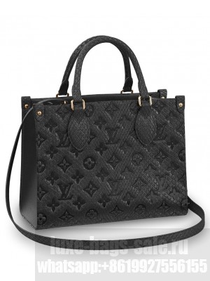 Louis Vuitton Onthego PM N81295 Black
