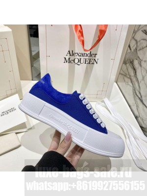 Alexander McQueen Deck Lace Up Plimsoll 04 2021 Collection