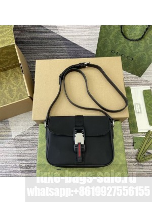 Gucci MINI GG CROSSBODY BAG 802100 black