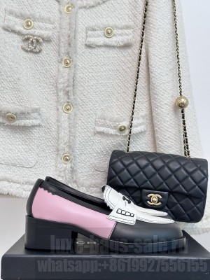 Chanel Lambskin 5.5cm Loafers 2023 020