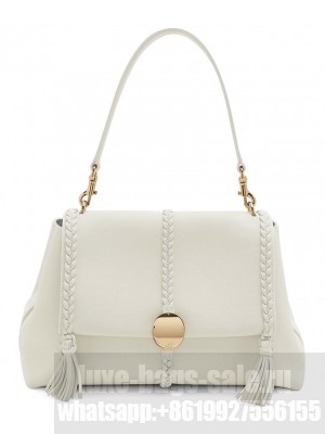 Chloe Penelope Medium Soft Shoulder Bag Cream