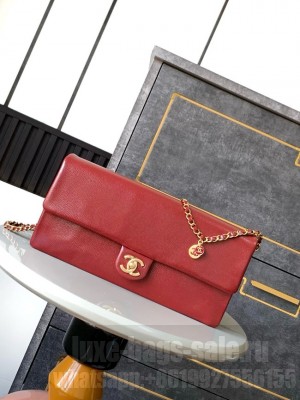 Chanel FLAP BAG AS5182 Burgundy