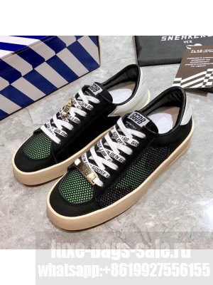 Golden Goose Stardan Mesh Sneaker Black/Green Spring/Summer 2021 Collection 24