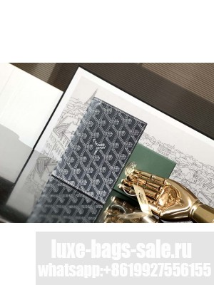 Goyard Grenelle Passport Cover Grey