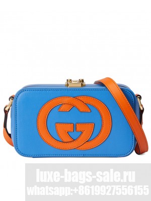 Gucci Interlocking G Mini Bag 658230 Blue