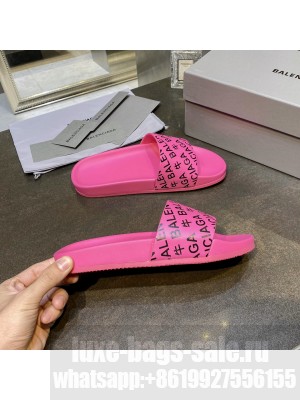 Balenciaga Unisex Pool Slide Sandal 2021 Collection 013