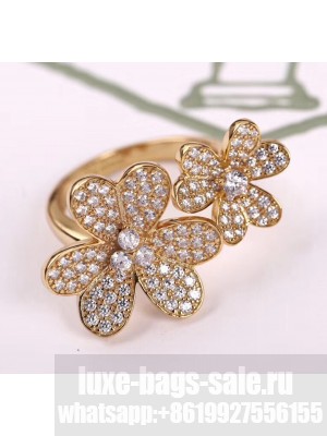 Van Cleef & Arpels Crystal Ring 17 Gold 2020 Collection